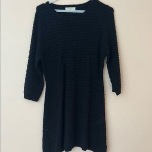 Elodie Black Long Sleeve Dress